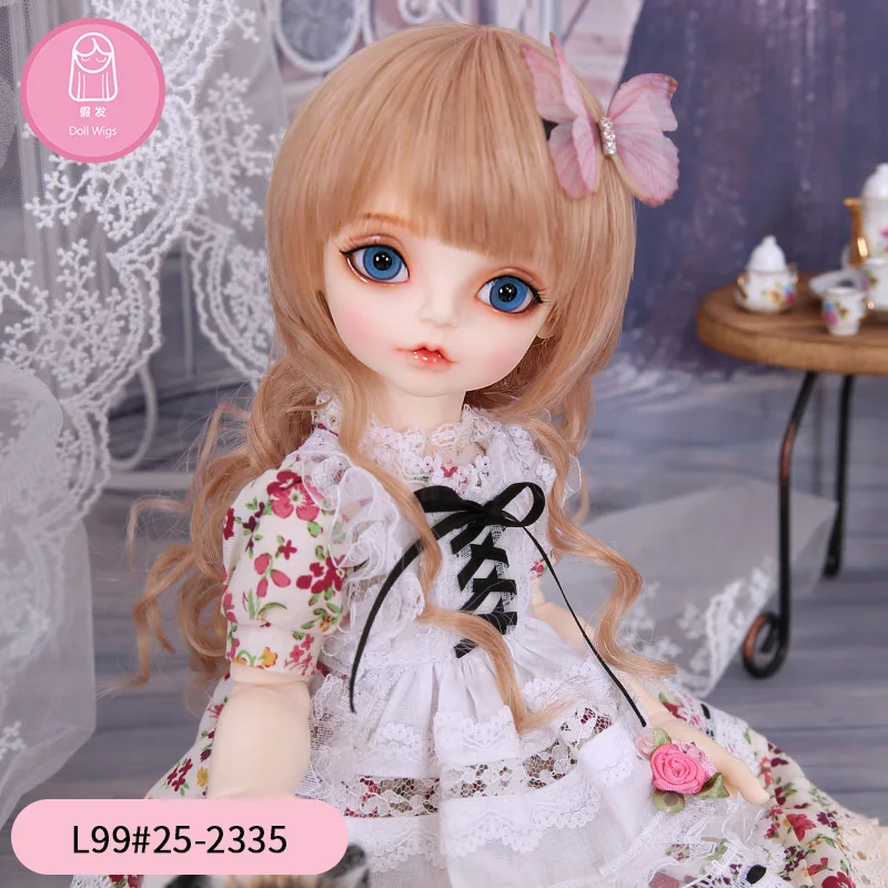 Парик для куклы BJD Размер 8,4-9,6 дюймов 1/4 высокотемпературный парик shinee RL кукла Миньон длинная серая красивая кукла L99