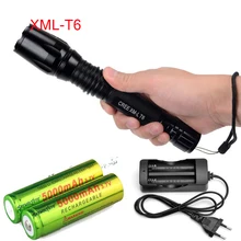 LED Flashlight CREE XM – T6 light 3800 lumens 18650 battery Outdoor camping Cycling Powerful led flashlight