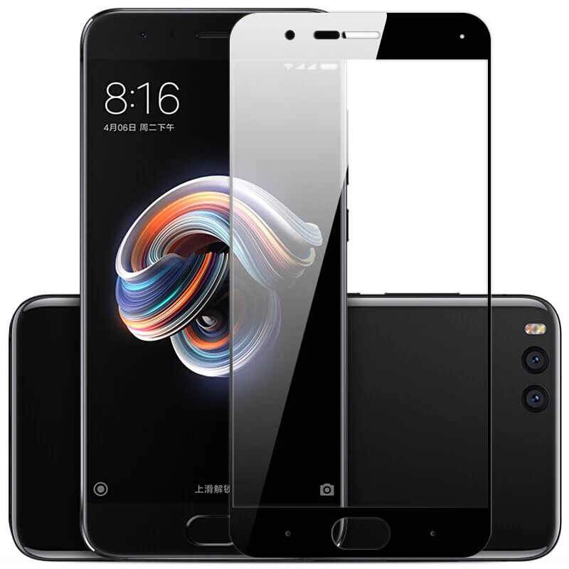 Защитное стекло 9H для Xiaomi Mi Note 3 твердое прозрачное 5 дюйма | Мобильные телефоны и