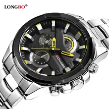 2018 Business Quartz Watch Men Watches Top Brand Luxury Stainless Steel Wrist Watch Male Clock for