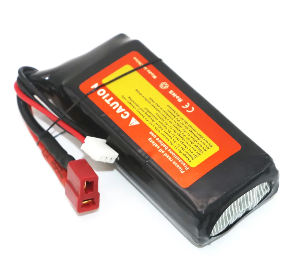 Аккумулятор ZOP Power LiPo 7 4 в 2200 мАч 35C Lipo батарея с Т образной вилкой для