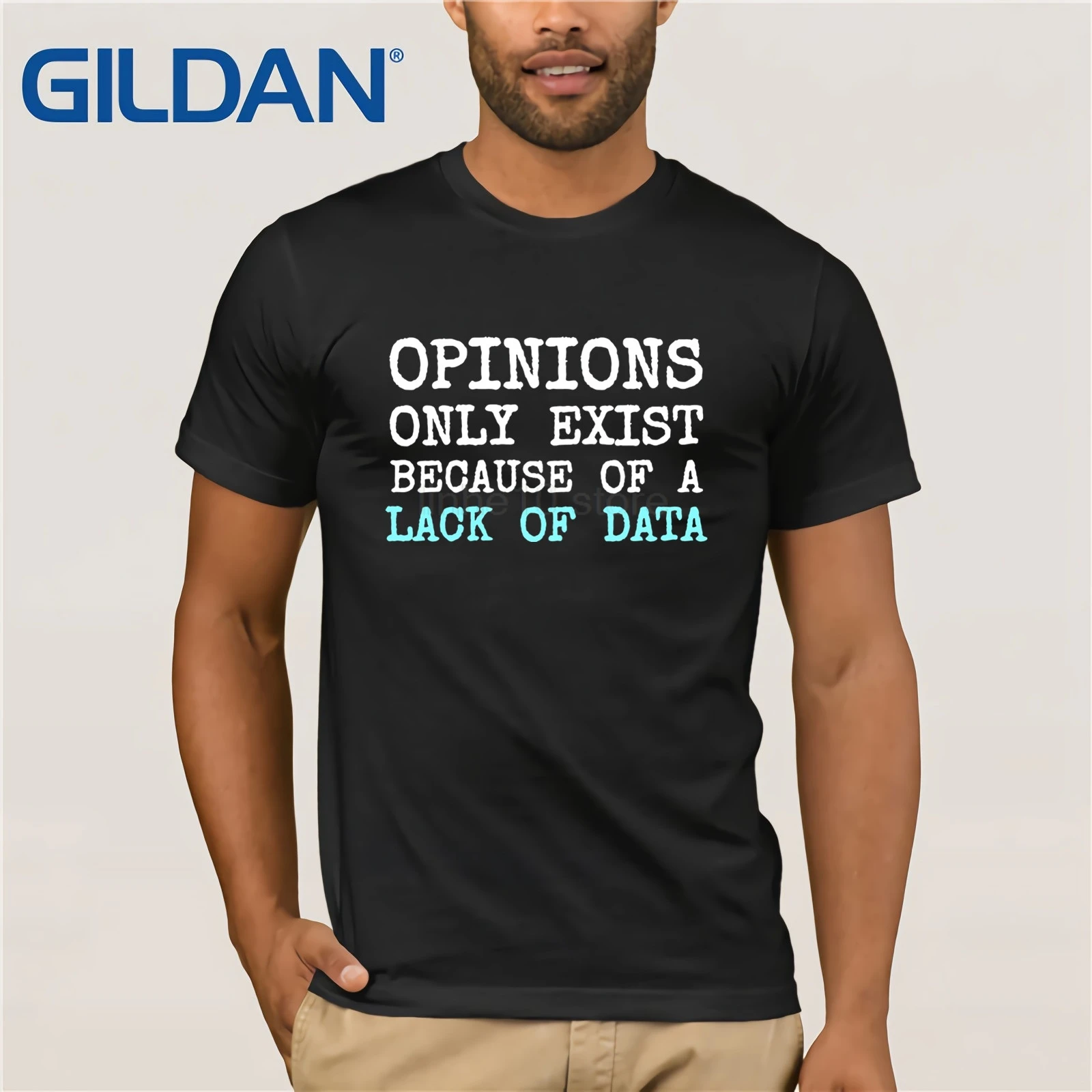 

GILDAN Funny Science Programmer Data Analytics T shirt Nerdy Gift men's T-shirt