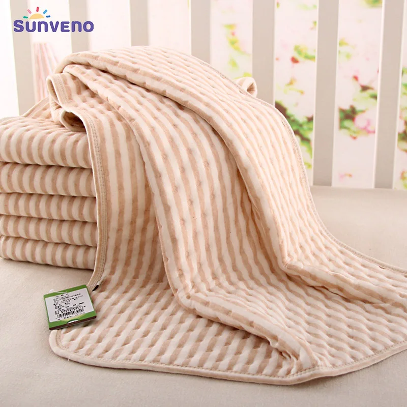 

Sunveno Organic colored cotton Waterproof EVA Layer Baby diaper Changing pad Mat Bebe Urine Pad Bed Sheets for Newborn cover
