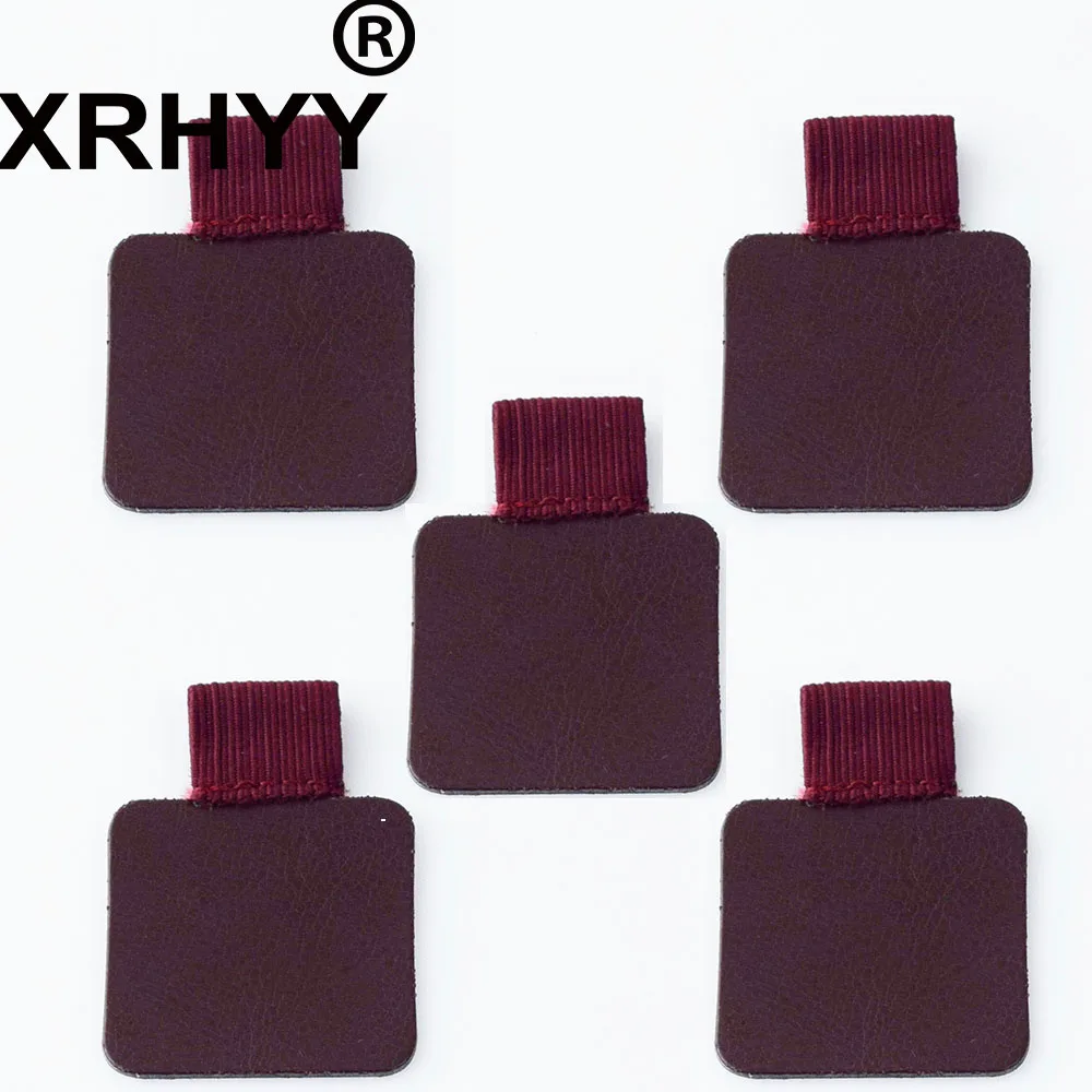 

XRHYY 5PCS Coffee Square Self-Adhesive Pen Pencil Holder Elastic Loop With Elastic Band For Notebook Planners Journal & Calendar
