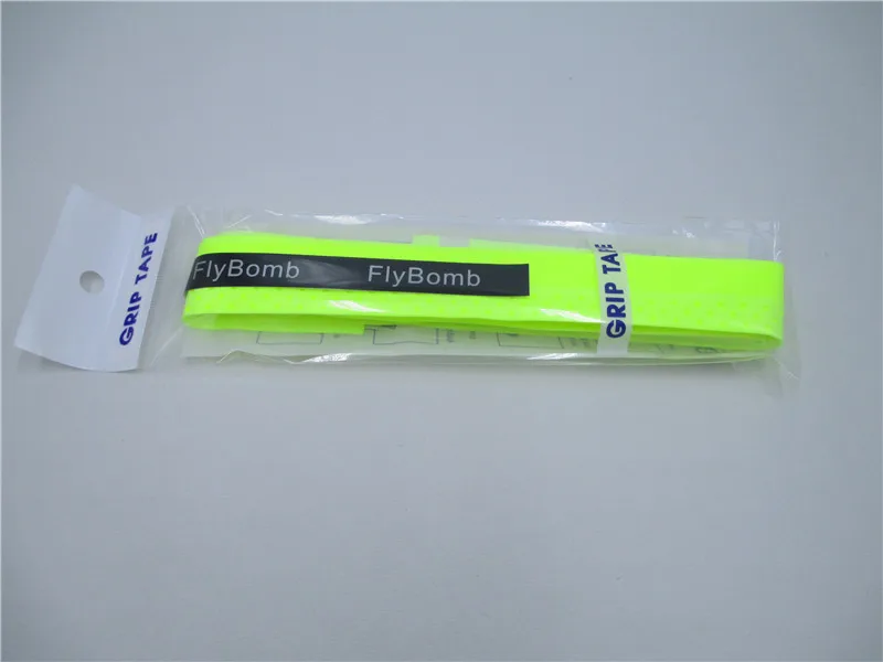 FlyBomb утолщенная бадминтон обмотка для теннисных ракеток Толстая Теннисная ракетка обертывания высокая эластичность Киль сухие ручки овергрип 8 шт. высокое качество - Цвет: Light Yellow