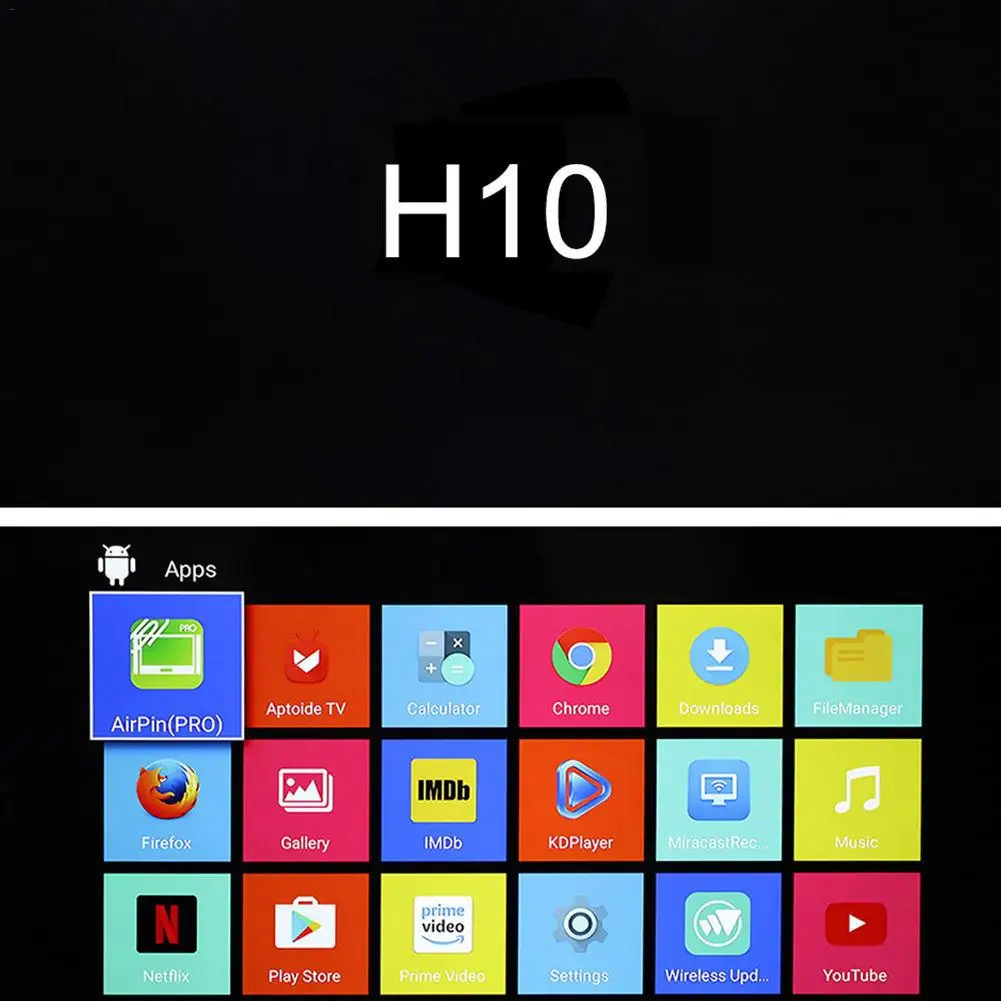 H10 tv BOX 6k HD H6 чип Android 9,0 коробка с пультом дистанционного управления HDMI кабель наборы