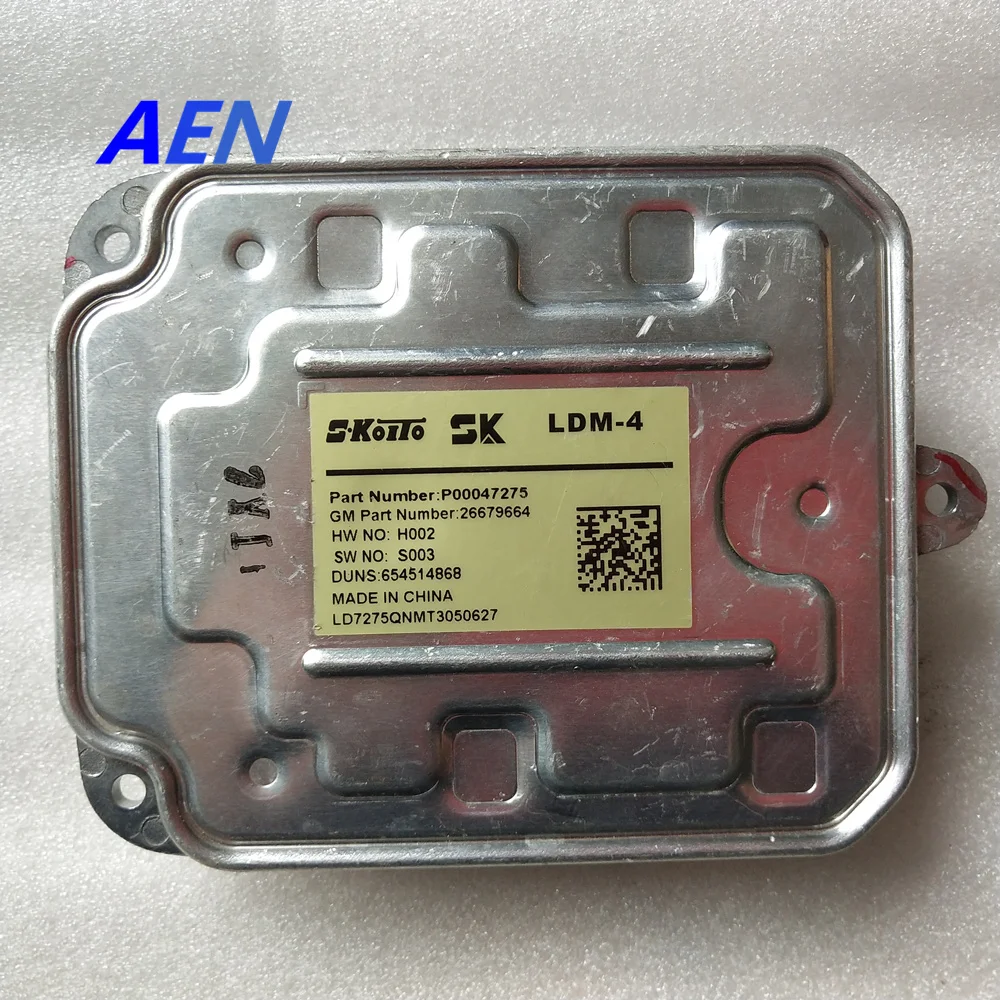 

OEM Koito LED Headlight Control unit LED headlight computer P00047275 LDM-4 (Genuine and Used) 654514868