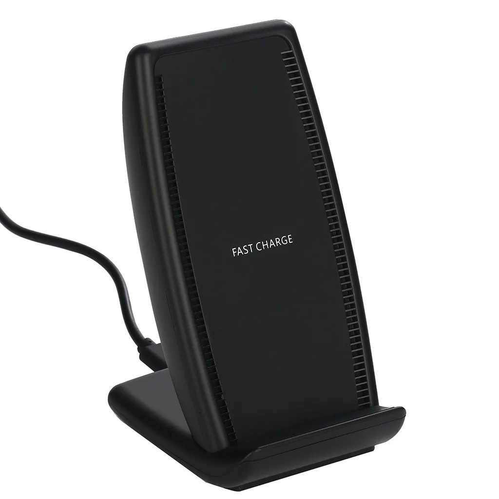 

Techhole Store QI Charging Pad Certified 15W Fast Wireless Charger Stand Compatible for iPhone XS For Samsung S10