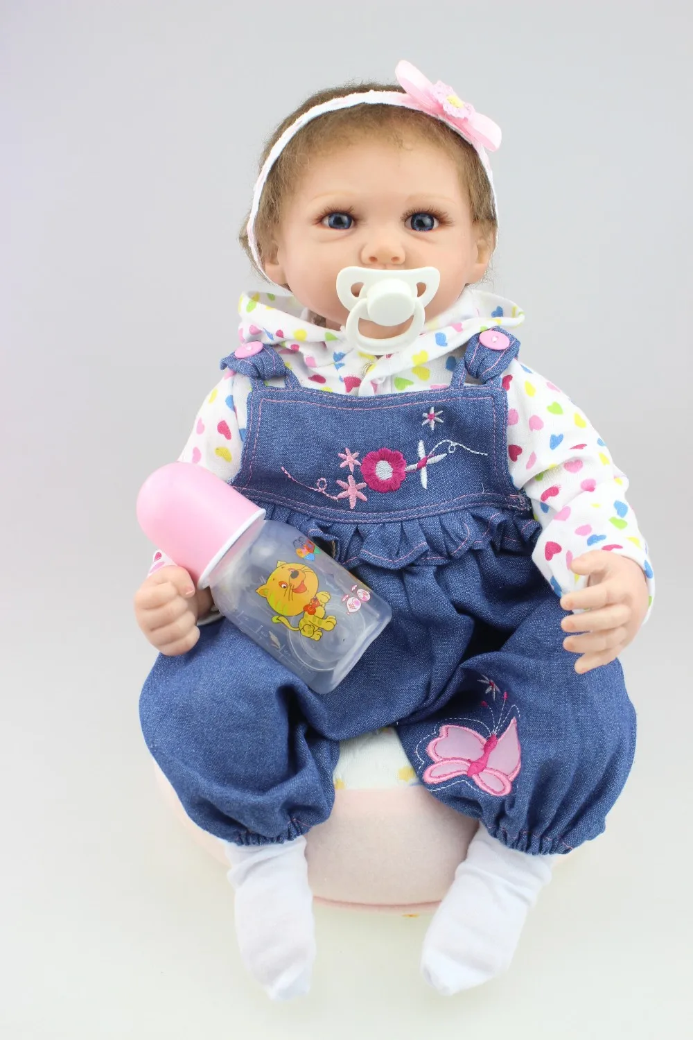NPKCPLLECTION бесплатная доставка реалистичные для новорожденных девочек DollAmerican Baby Doll