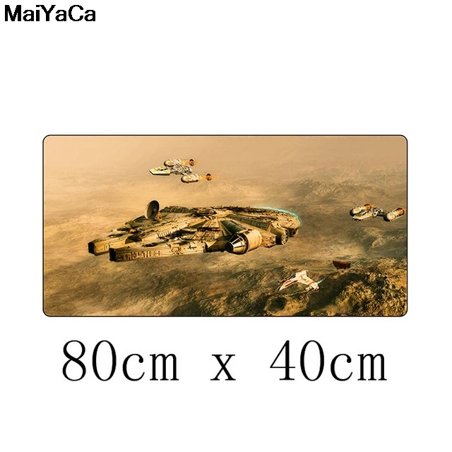 Lock Edge 30X80cm MaiYaCa 80x40 см большой коврик для мыши для самостоятельного изготовления космический корабль геймерская клавиатура Коврик XL настольный протектор мягкая игровая коврик для мыши для планшетных ПК латоп - Цвет: Lock Edge 30X80cm