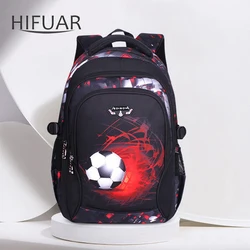 Boys Football School Bags Children Waterproof Backpacks Teenagers Bookbag Large Capacity Lightweight Rucksack Boys Football School Bags Children Waterproof Backpacks Teenagers Bookbag Large Capacity Lightweight Rucksack