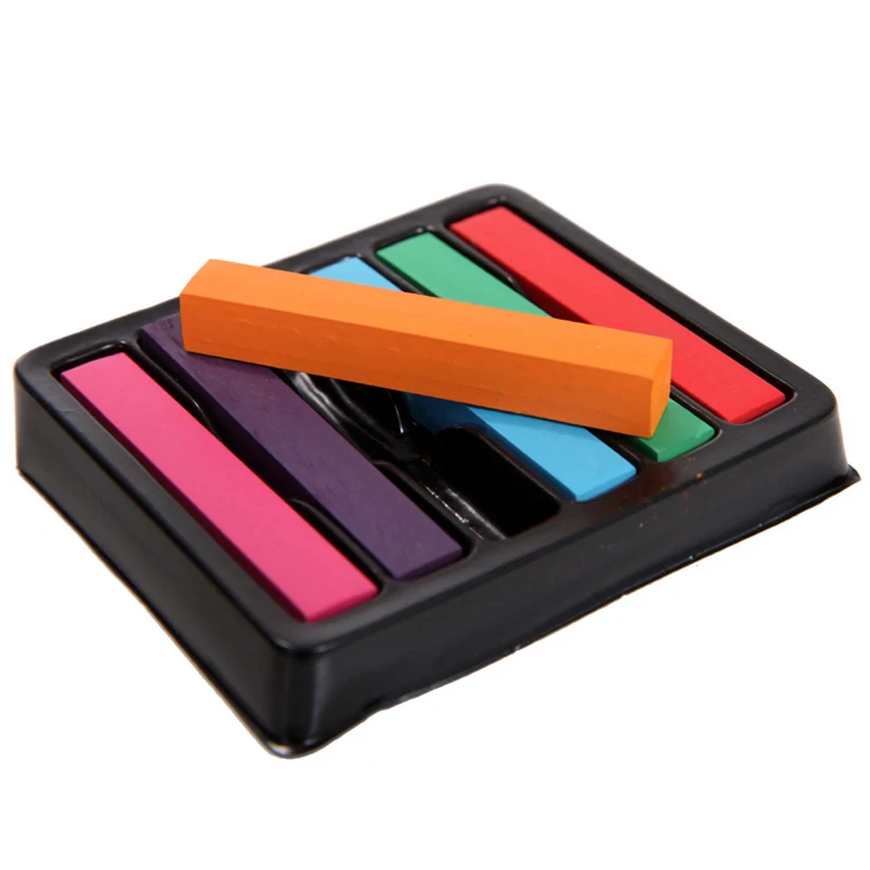 2018 Hot Sale Color Rings Temporary Hair Chalk Color Chalk 6 Colors Hair_Chalk_Powder Pastel Blue Hair Dye Giz Pastel Hair Chalk 2018 Hot Sale Color Rings Temporary Hair Chalk Color Chalk 6 Colors Hair_Chalk_Powder Pastel Blue Hair Dye Giz Pastel Hair Chalk