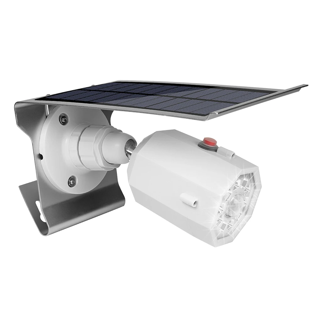 

Waterproof Solar LED Light Outdoor PIR Motion Sensor Wall Light 3 Modes Solar Lamp Simulated Camera Spotlight Energy Saving Lamp