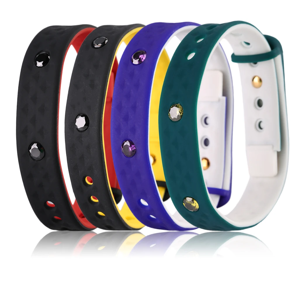 

Unisex Notebook Business Card Smart R2 NFC Watch Bracelet Wristband Promote Blood Circulation Metabolism Intelligent Health Care