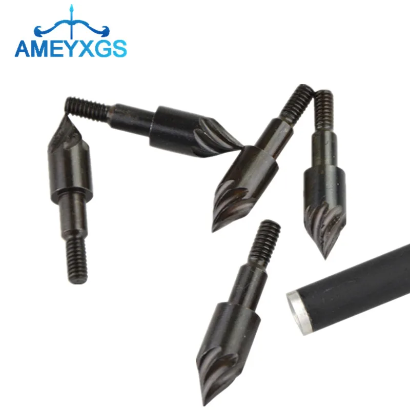 

24pcs Archery Arrow Field Points Screw on Bullet Arrow Tips Arrowhead Broadhead For Arrow Practice Hunting Shooting Accessories