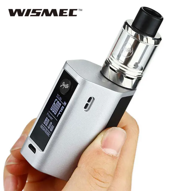 Оригинал 80 Вт wismec reuleaux rxmini тк комплект 2100 мАч внутренней батареи и reux мини танк 2 мл by jaybo rxmini окно мод 80 Вт vaping