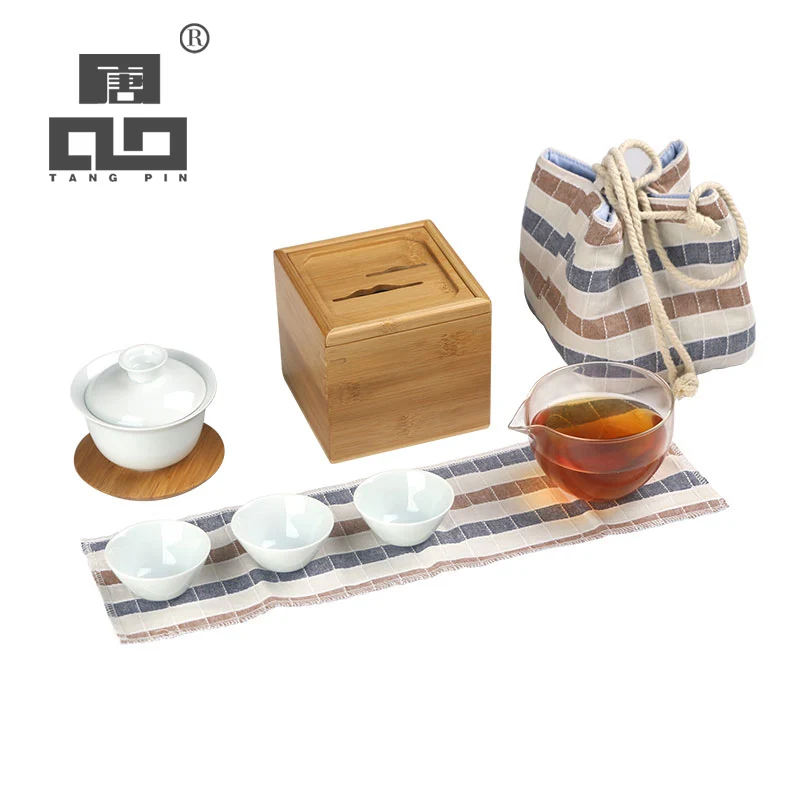 TANGPIN керамические чайные кружки gaiwan керамический китайский чайник портативный