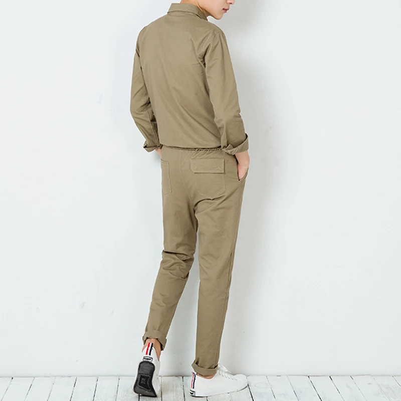 Комбинезон мужской в стиле хип хоп с длинным рукавом 04160|mens jumpsuit|over trousersblack trouser