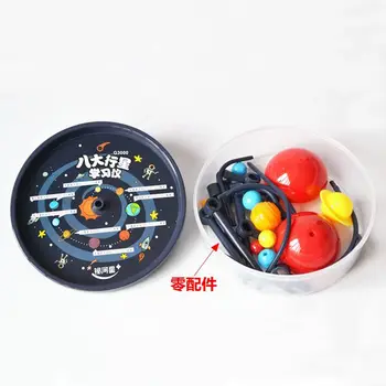 

Children Education Toys Creative Popular 3D Plastic Planets Science Solar System Model Assembling Toys High Quality