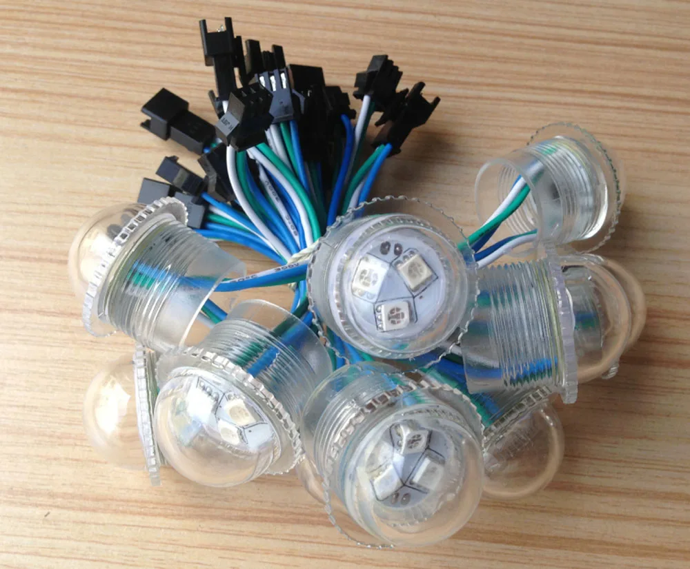 DC12V 26 мм 3 светодиода WS2811 пиксельный светодиодный модуль света шт 5050 smd rgb