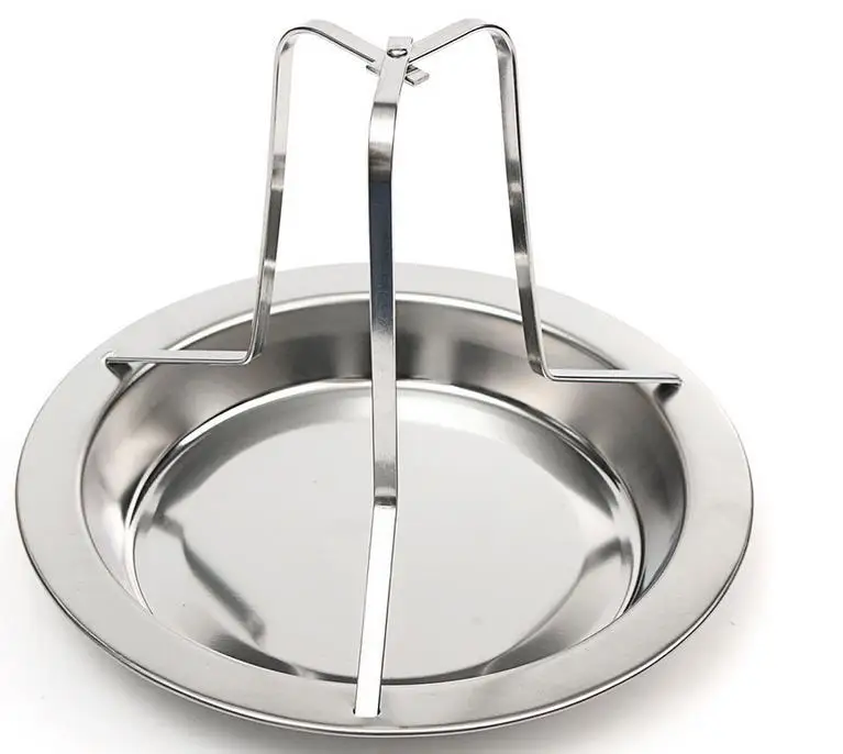 

Stainless steel grilled chicken rack Uncoated non-stick baking chicken dish with grilled chicken rack Barbecue grill