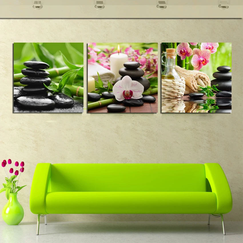 Groene muur schilderijen koop goedkope groene muur schilderijen ...