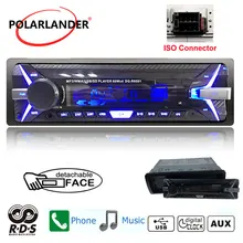 Съемная панель авторадио автомобилей Радио 1 din аудио стерео Bluetooth FM USB карты памяти AUX IN дистанционный пульт музыки mp3 плеер RDS +