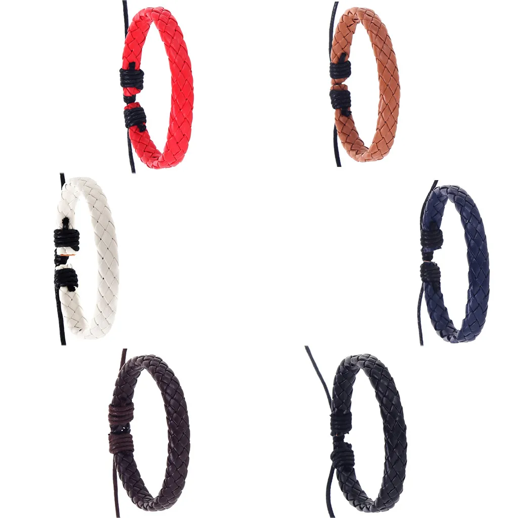 

Fashion 2019 Bracelet Men Women Retro Simple Fashion Handmade Hemp Rope Woven Jewelry bacelets Fashion Accessories