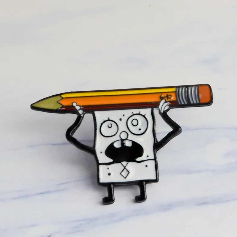 

Creative new cartoon Philip J. Fry flies out of a future brooch