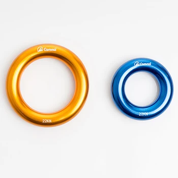 

Aluminum Outdoor Mountaineering Climbing Top Ring Small Ring Multi - purpose Ring Climbing Tree Flat Belt Loop Belt Loop