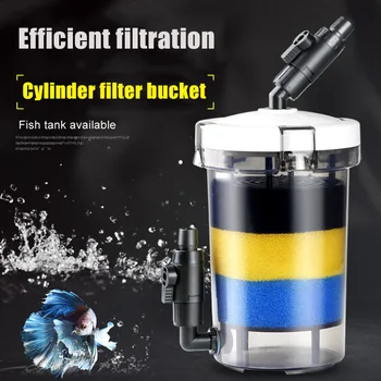 

Aquarium Fish Tank Filter Adjustable Ultra-quiet External Filtration Water Device J2Y