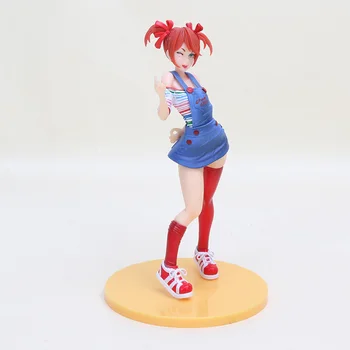 

18CM Bride of Chucky Horror Bishoujo Statue Chucky Action Figure toys