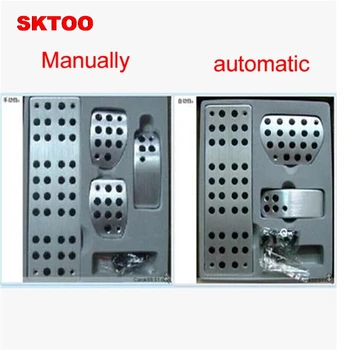 

SKTOO Original Style for Peugeot 307 408 308cc,Citroen C-Quatre /C4 AT/MT accelerator fuel brake foot rest non slip pedals Plate