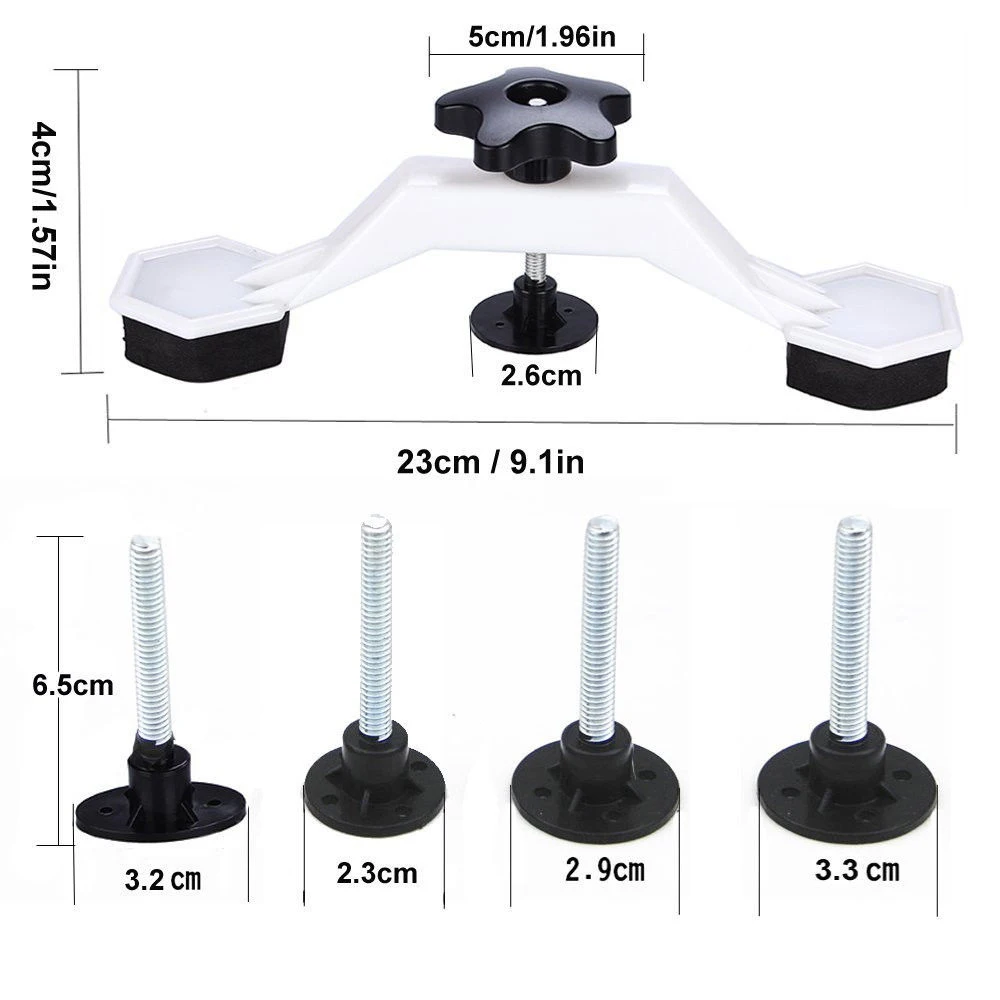 

2017 Car PDR Tools Paintless Dent Repair Tool PDR Bridge Puller Sets Hail Damage Repair Tools Auto Dent Repair Easy to Use