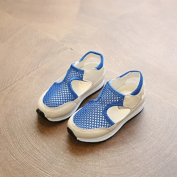 

Wholesale (5 pairs) children's shoes 2017 spring and summer shoes men and girls leisure sandals breathable sports shoes