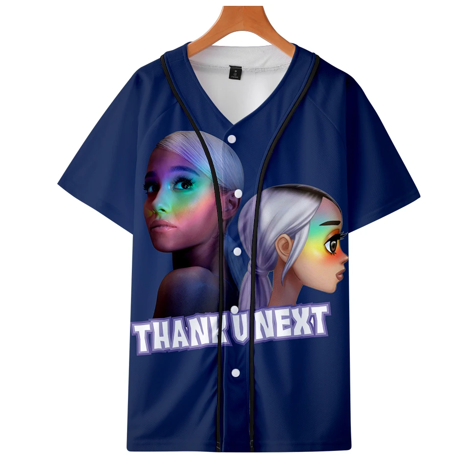Ariana Grande 3D бейсбольная Толстовка Harajuku бейсбольные куртки мужская одежда свитшот с