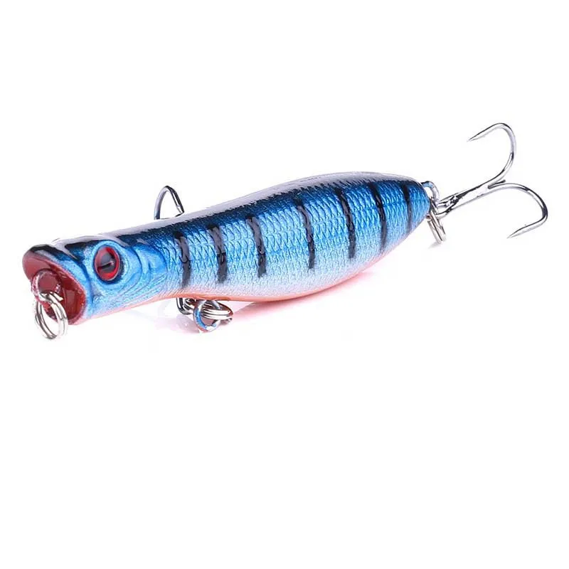 

Best 6cm/5g Hard Lure Mini Popper Lure 5 Colors Top Water Fishing Lures Popper Lure Crankbait Minnow Swimming Crank Baits pesca