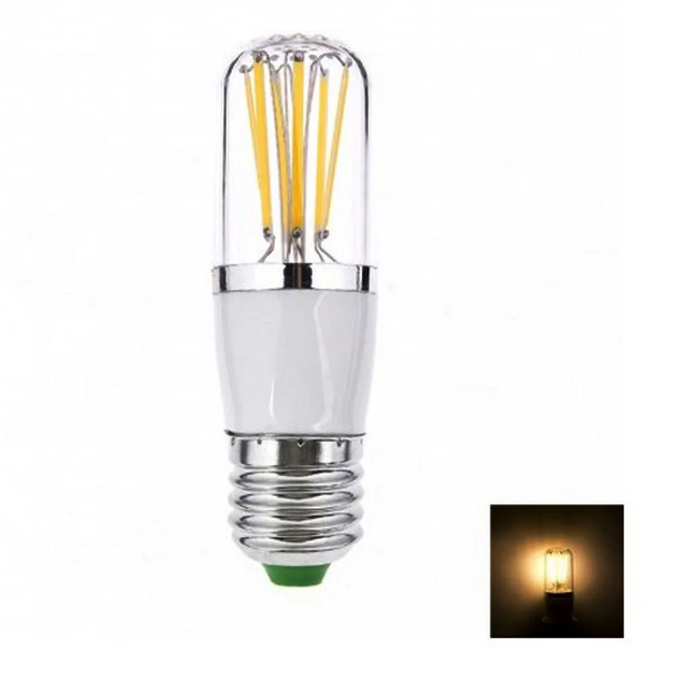 Lâmpadas Led e Tubos e27 cob filamento levou e14 Temperatura de Cor : Branca Quente (2700-3500k)
