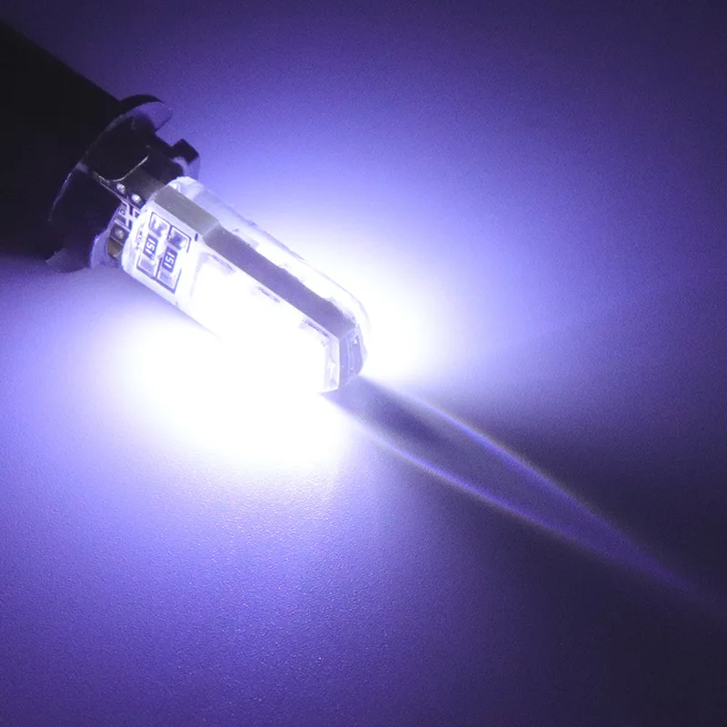 1 шт. автомобисветильник Светодиодная лампа T10 6SMD W5W 5630 5730 с клиновым