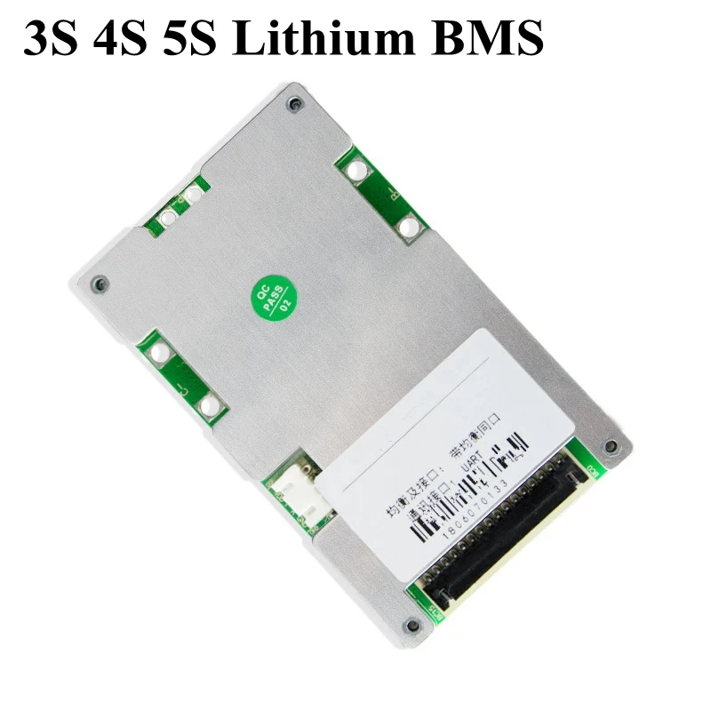 3S 4S 40A 60A 80A BMS 12V Li-Ion Smart BMS 4S 14,8 v 5S 18,5 v с Android Bluetooth App баланс с связью UART Box