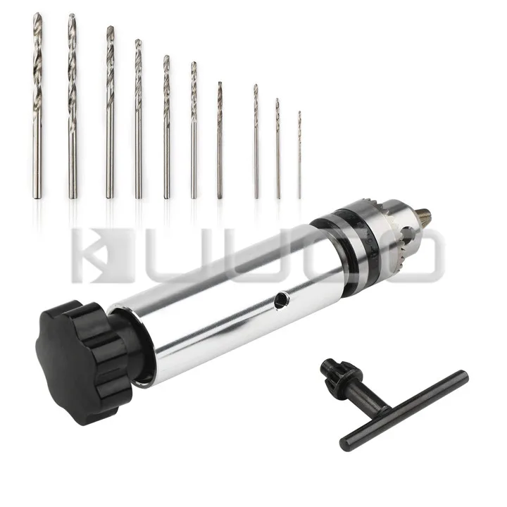 5 PCS/LOT Mini Spiral Hand Push Drill/Hand Drill/Alloy Tools/DIY Tools