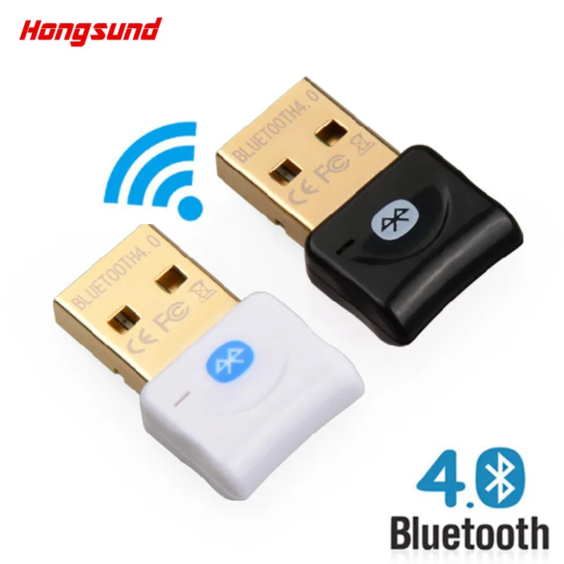 Hongsund беспроводной USB Bluetooth адаптер V4.0 Bluetooth Dongle музыкальный звуковой приемник адаптер Bluetooth передатчик для компьютера ПК ноутбук