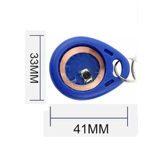 10 шт. EM4100 значок 125 кГц RFID Брелок-карточка внутренний датчик уплотнения TK4100 Чип-метки наклейка ID карта маркер кольцо для контроля доступа