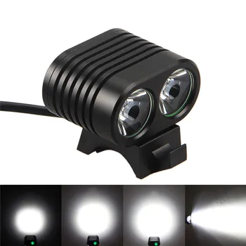 

2018 8000Lumen 2x CREE XM-L2 LED Cycling Front Bicycle Bike light Headlight Headlamp Safety & Survival Z815