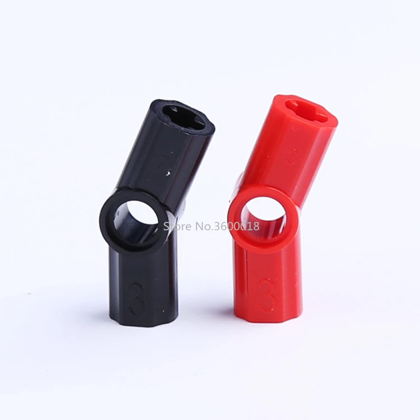 

20pcs/lot Decool Technic parts 157.5 degrees 3# Connector Compatible with legos 32016 MOC DIY blocks bricks parts set