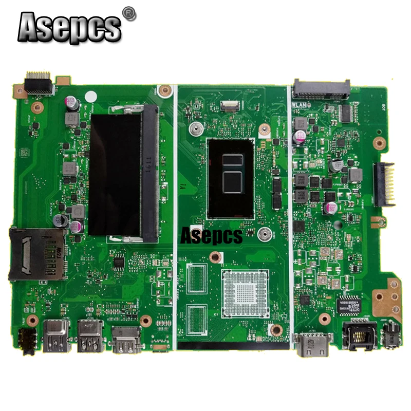 Asepcs X441UA материнская плата с 4 Гб ОЗУ i7-7500 для ASUS X441UV X441U F441U A441U X441UR Материнская плата ноутбука тест ОК