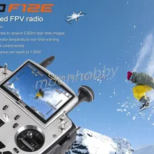 Walkera DEVO F12E специализированных FPV 32 канала телеметрии радио 5,8 ГГц 12 канал ЖК-дисплей Экран