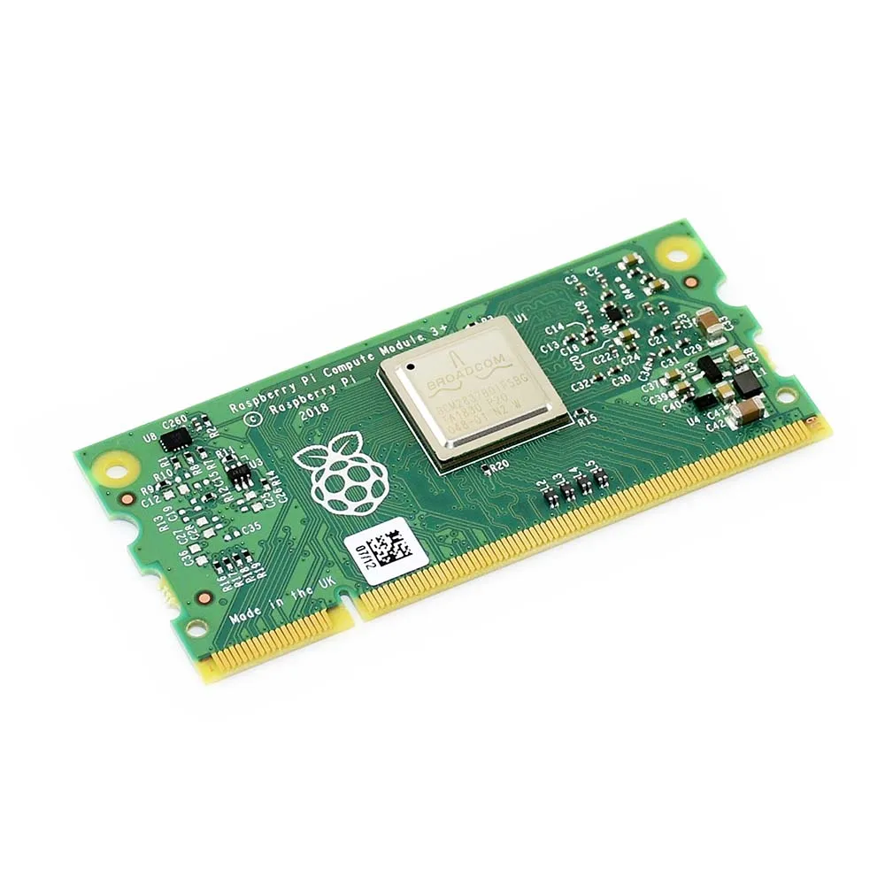 Вычислительный модуль Raspberry Pi 3+ Lite/8 ГБ/16 ГБ/32 ГБ флэш-памяти 1 Гб Оперативная память 64 бит 1,2 ГГц BCM2837B0 200PIN SODIMM разъем поддерживает окна 10 и т. д