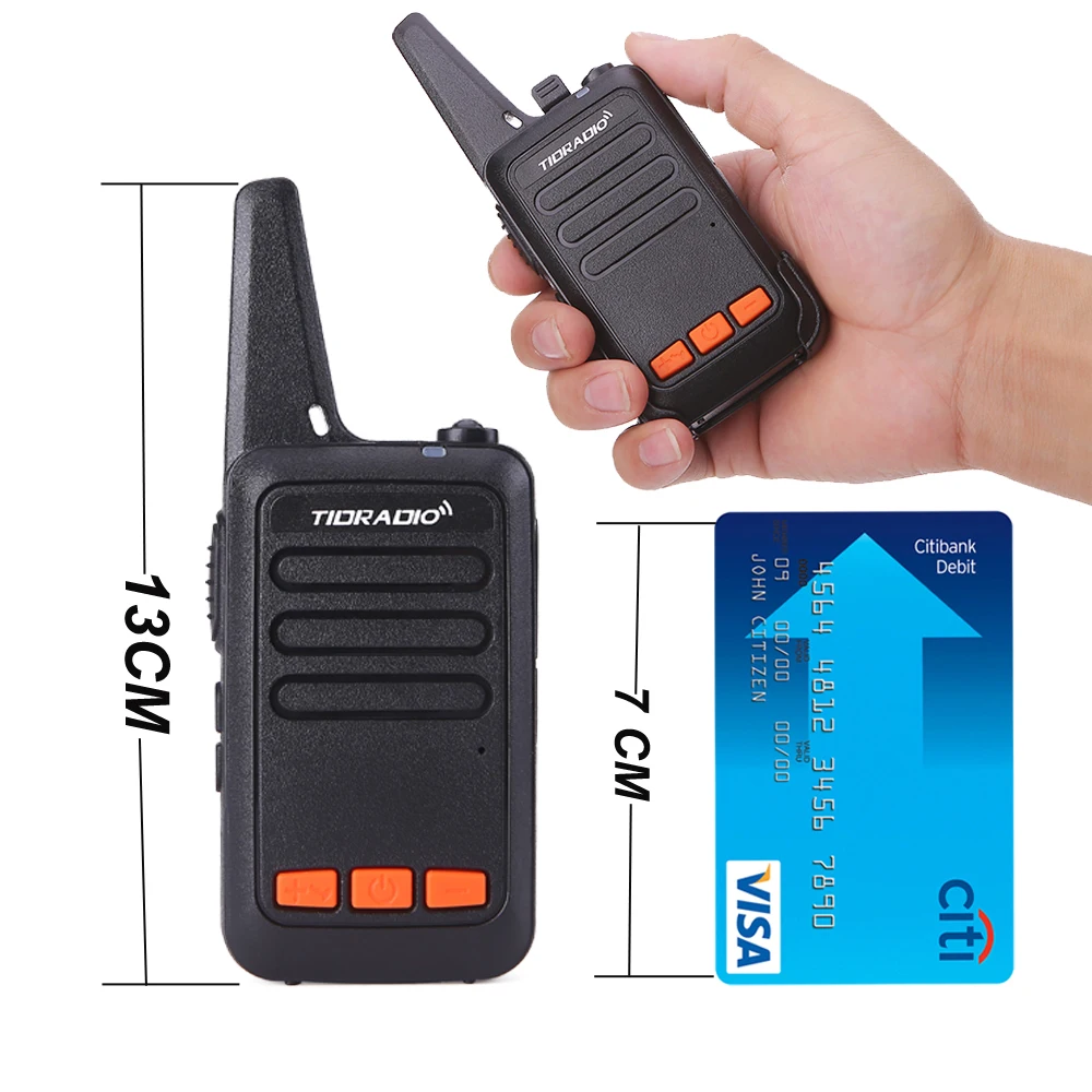 Мини-рация 4 шт. TD-M9 детская радиостанция UHF 400-480 МГц рация рации для охоты для детей двухстороннее радио в качестве игрушки подарок рация 3км