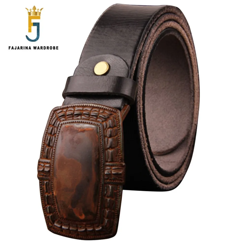 FAJARINA High Quality Unique Personalized Western Styles Belts Jeans